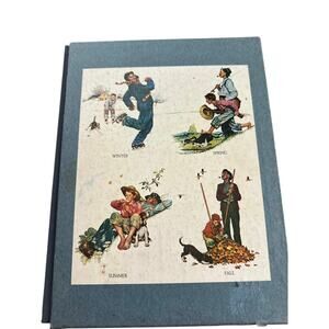 Norman Rockwell Illustrator Book | Vintage Art Coffee‎ Table Classic